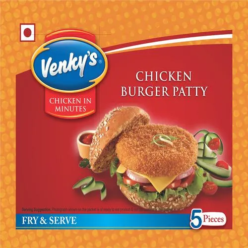 Venky's Crispy Chicken Burger Patty (5pcs)