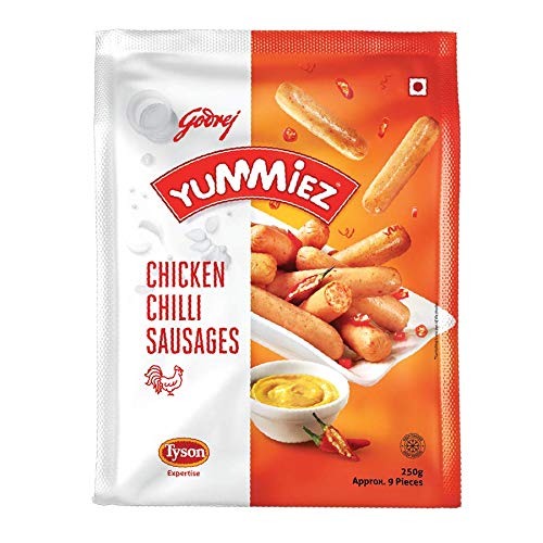 Godrej - Yummiez Chicken Chilli Sausages (250g)
