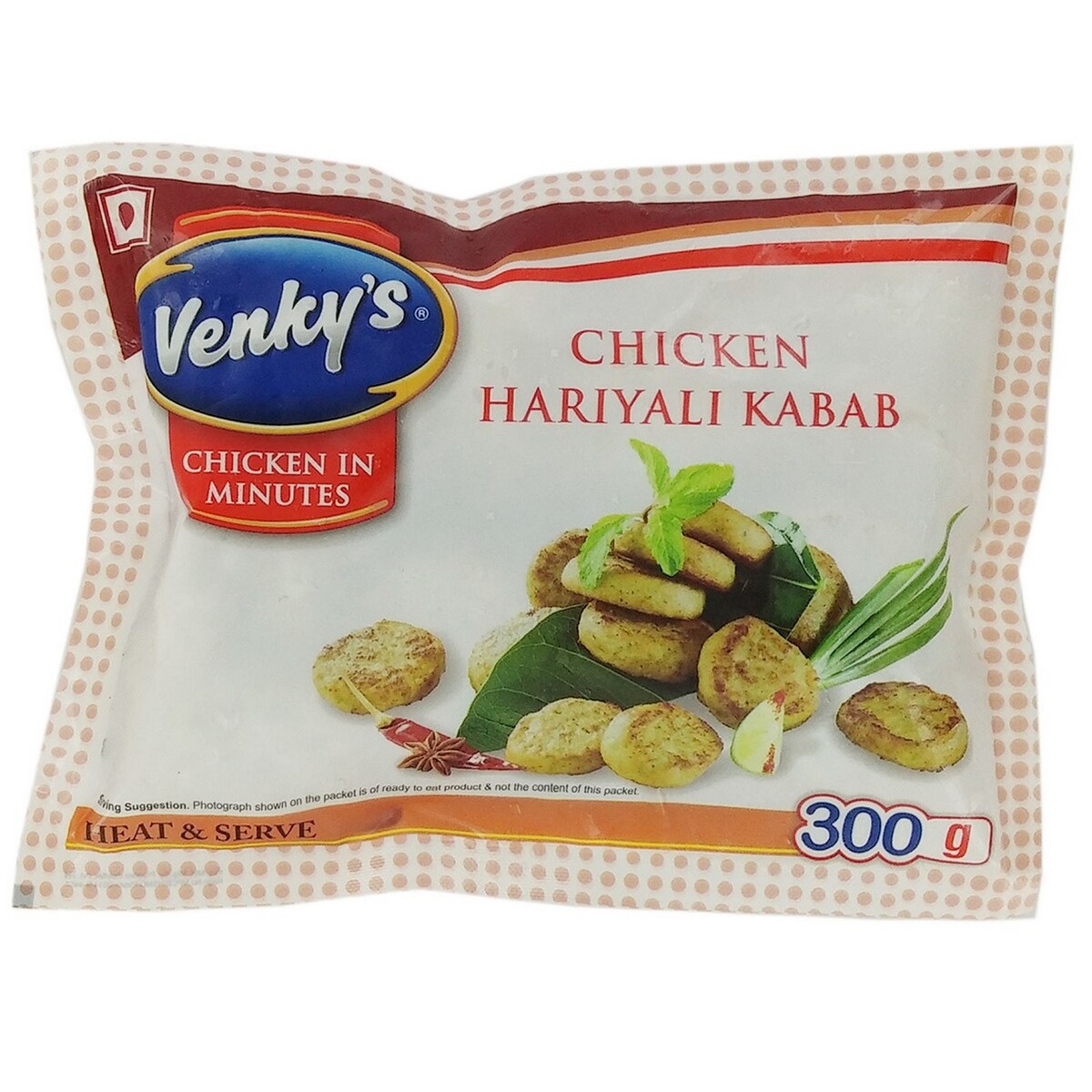 Venky's Chicken Hariyali Kabab - 300g