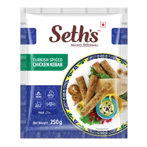 Seth's Turkish Spiced Chicken Kabab - 250g