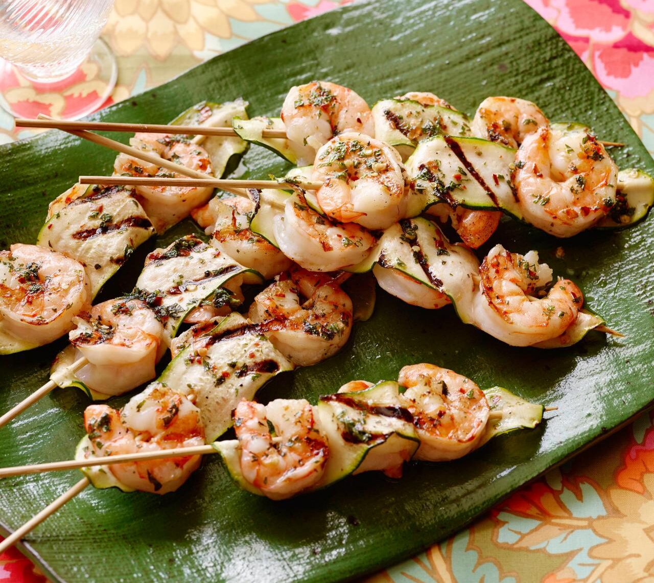 Sizzling Prawn Skewers